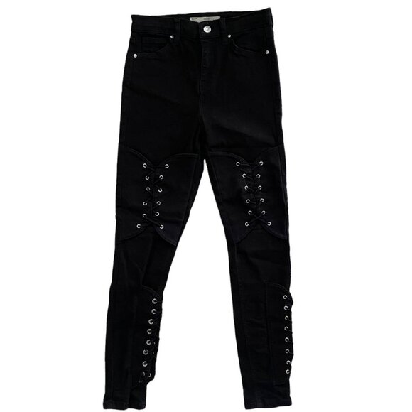 TOPSHOP MOTO JAMIE HIGH WAIST JEANS - Picture 4 of 7